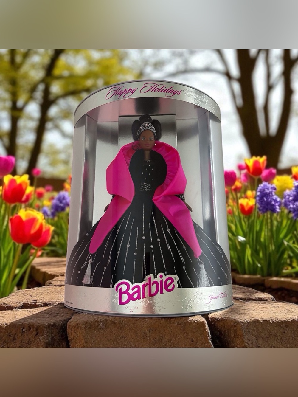 Vintage Mattel 20201 Barbie Special Edition Happy Hollidays 1998